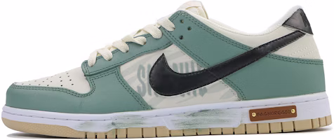 【訂製球鞋】Nike Dunk Low Citywalk 噴繪 復古 暈染 街頭潮流 經典百搭 低筒 板鞋 男款 白綠色 Buy 【訂製球鞋】Nike Dunk Low Citywalk 噴繪 復古 暈染 街頭潮流 經典百搭 低筒 板鞋 男款 白綠色
