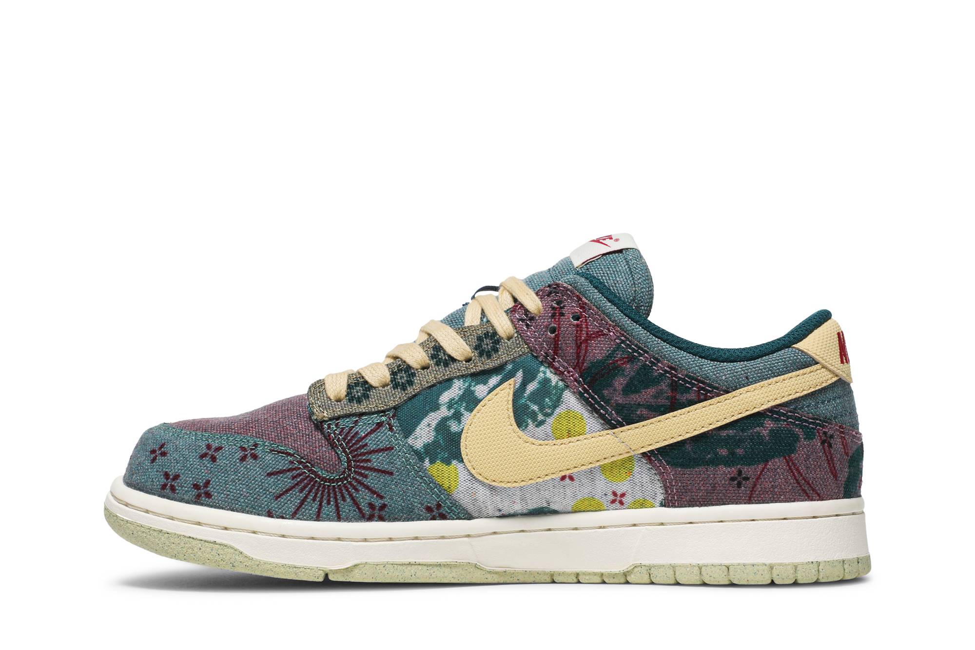 Nike Dunk Low 'Community Garden' [also worn by Wang Yibo] CZ9747-900 - Image 3
