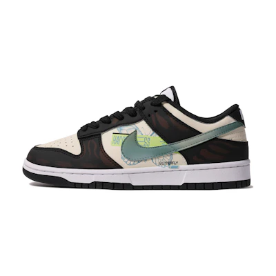 Nike Dunk Low 'Da Vinci Butterfly Graffiti'