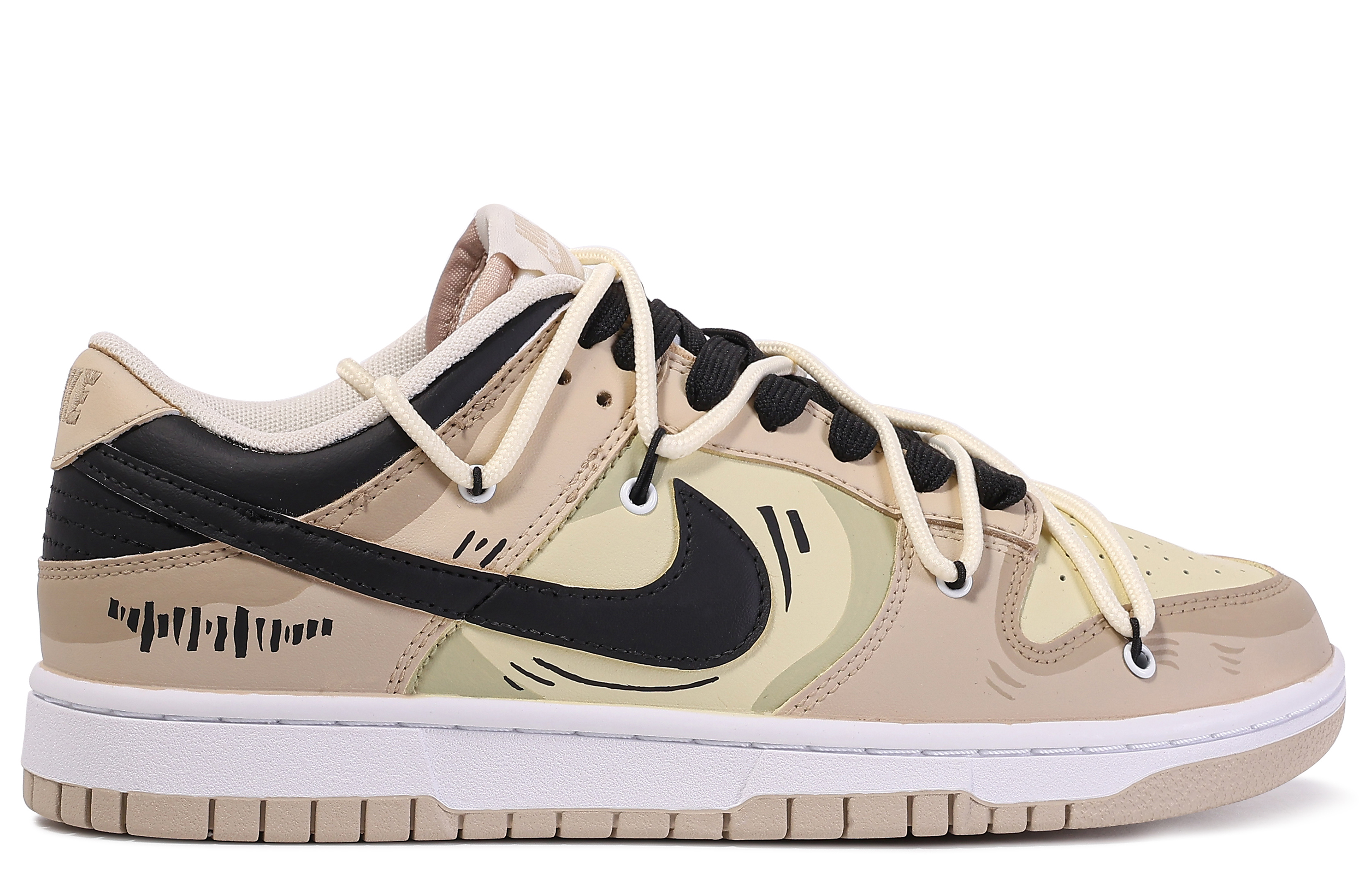 Nike Dunk Low 'Da Vinci Cat Baby' 圖 4