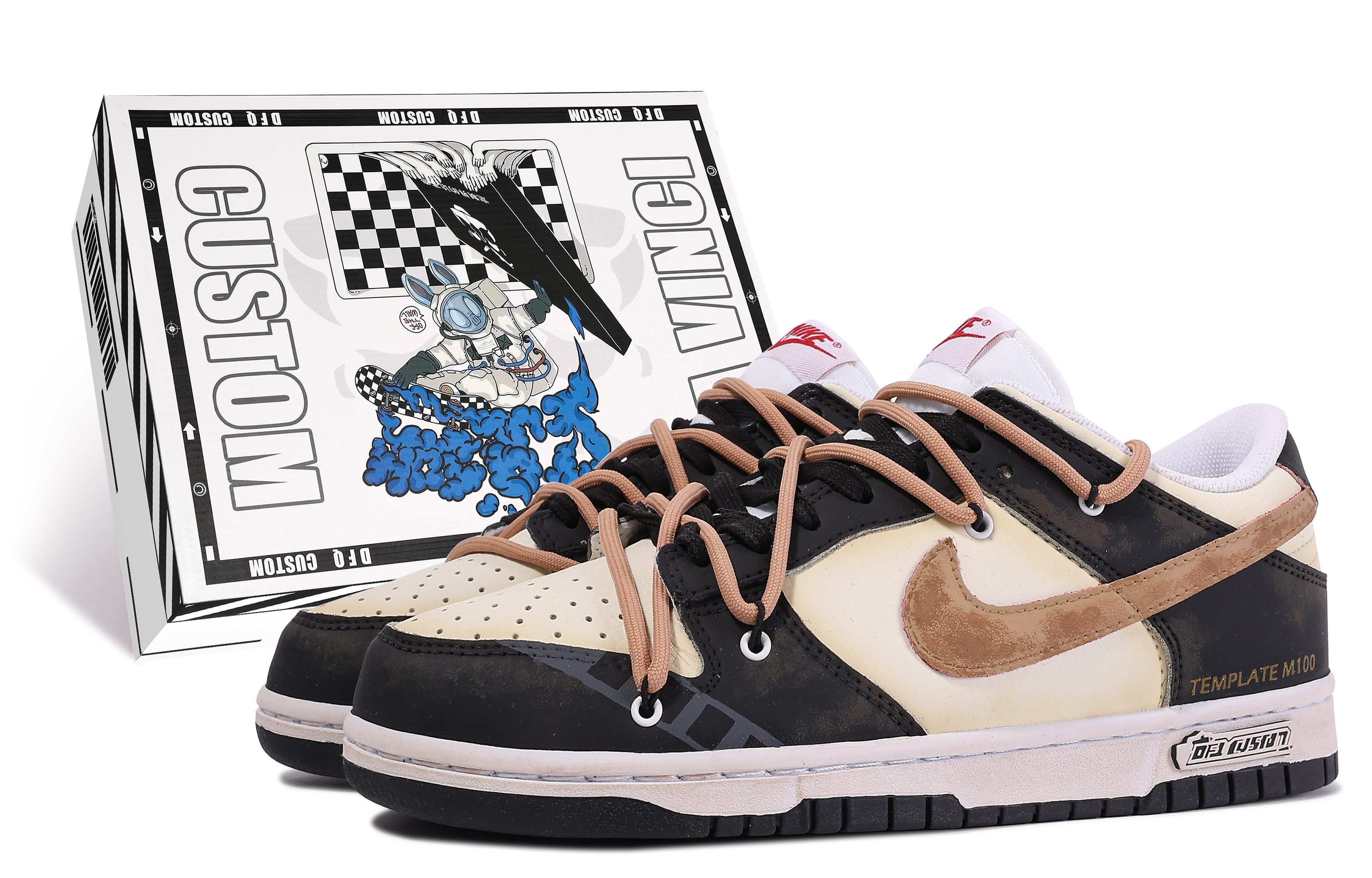 Buy Nike Dunk Low '达·芬奇定制款' FB3354-001-486446