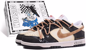 Nike Dunk Low 'Da Vinci Custom' FB3354-001-486446