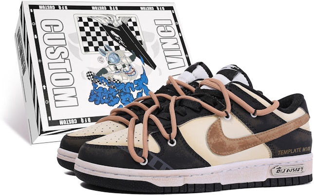 Nike Dunk Low 'Da Vinci Custom Retro Film' Sepatu Sneakers CW1590-100-486436 Buy Nike Dunk Low 'Da Vinci Custom Retro Film' Sepatu Sneakers CW1590-100-486436