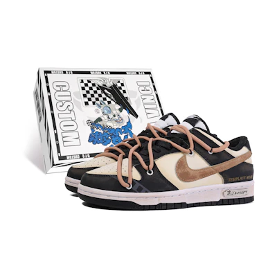Nike Dunk Low 'Da Vinci Custom Retro Film'