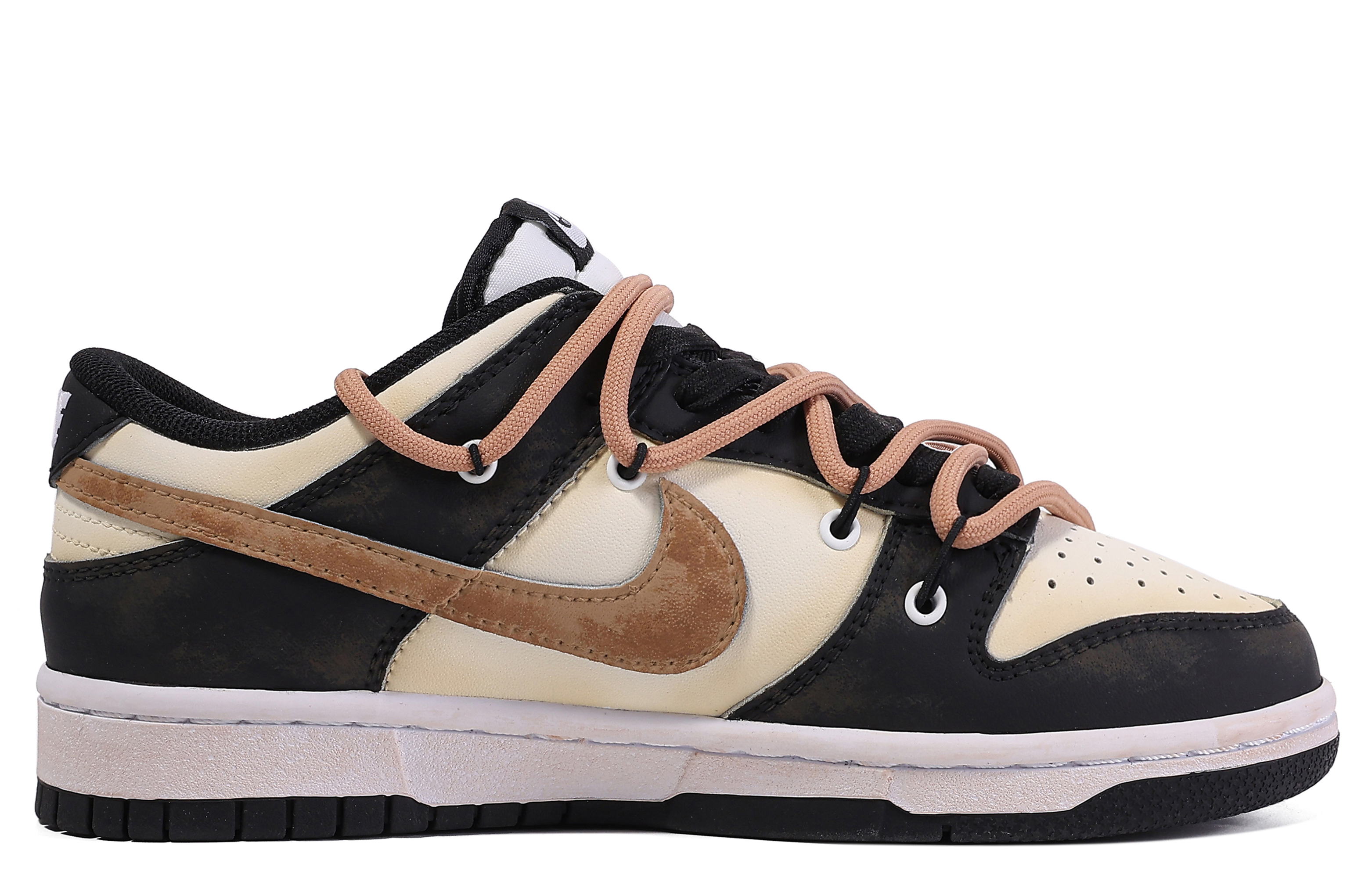 Lookbook Nike Dunk Low 'Da Vinci Custom Retro Film' Sepatu Sneakers CW1590-100-486436