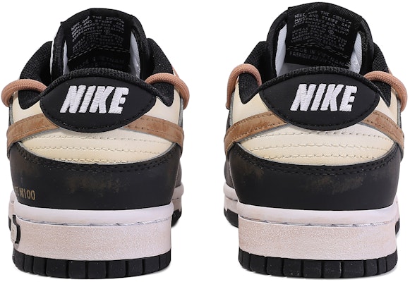 Nike Dunk Low 'Da Vinci Custom Retro Film' Sepatu Sneakers CW1590-100-486436 Details for Nike Dunk Low 'Da Vinci Custom Retro Film' Sepatu Sneakers CW1590-100-486436