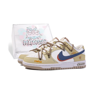 Nike Dunk Low 'Da Vinci Graffiti Yellow White'