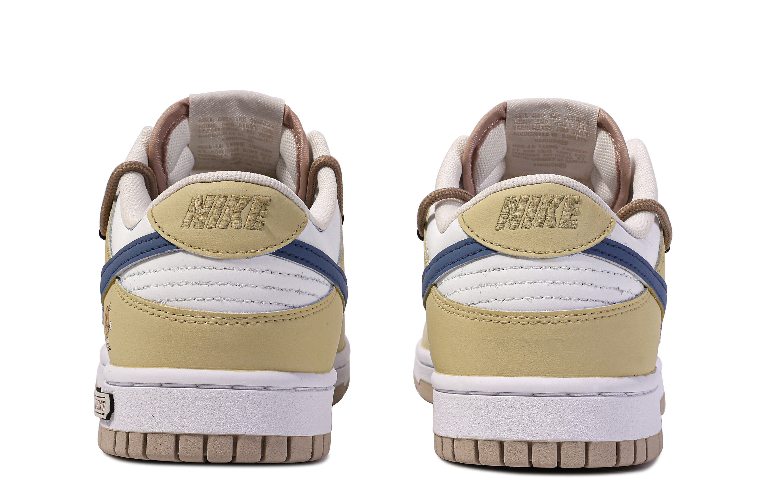 Nike Dunk Low 'Da Vinci Graffiti Yellow White' 圖 6