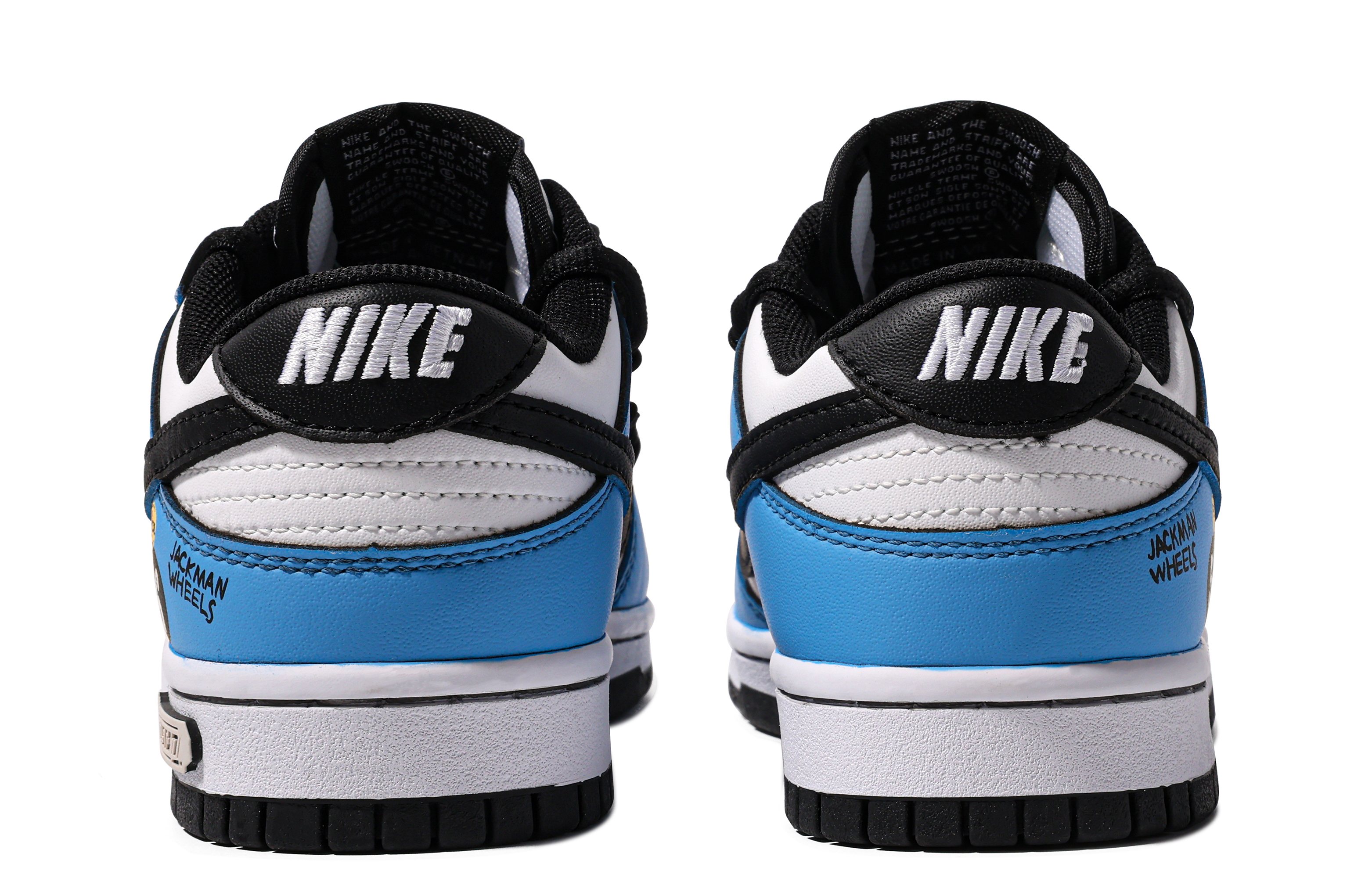 Purchase 【客製化球鞋】 Nike Dunk Low 達文西定製 GUMOUT 獨特鞋盒 賽車 原創 設計感 簡約 雙鞋帶 百搭 通勤 舒適 低筒 球鞋 男款 藍白灰