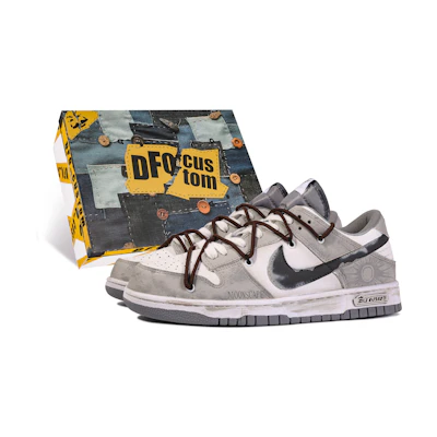 Nike Dunk Low 'Da Vinci Moonwalk Graffiti'