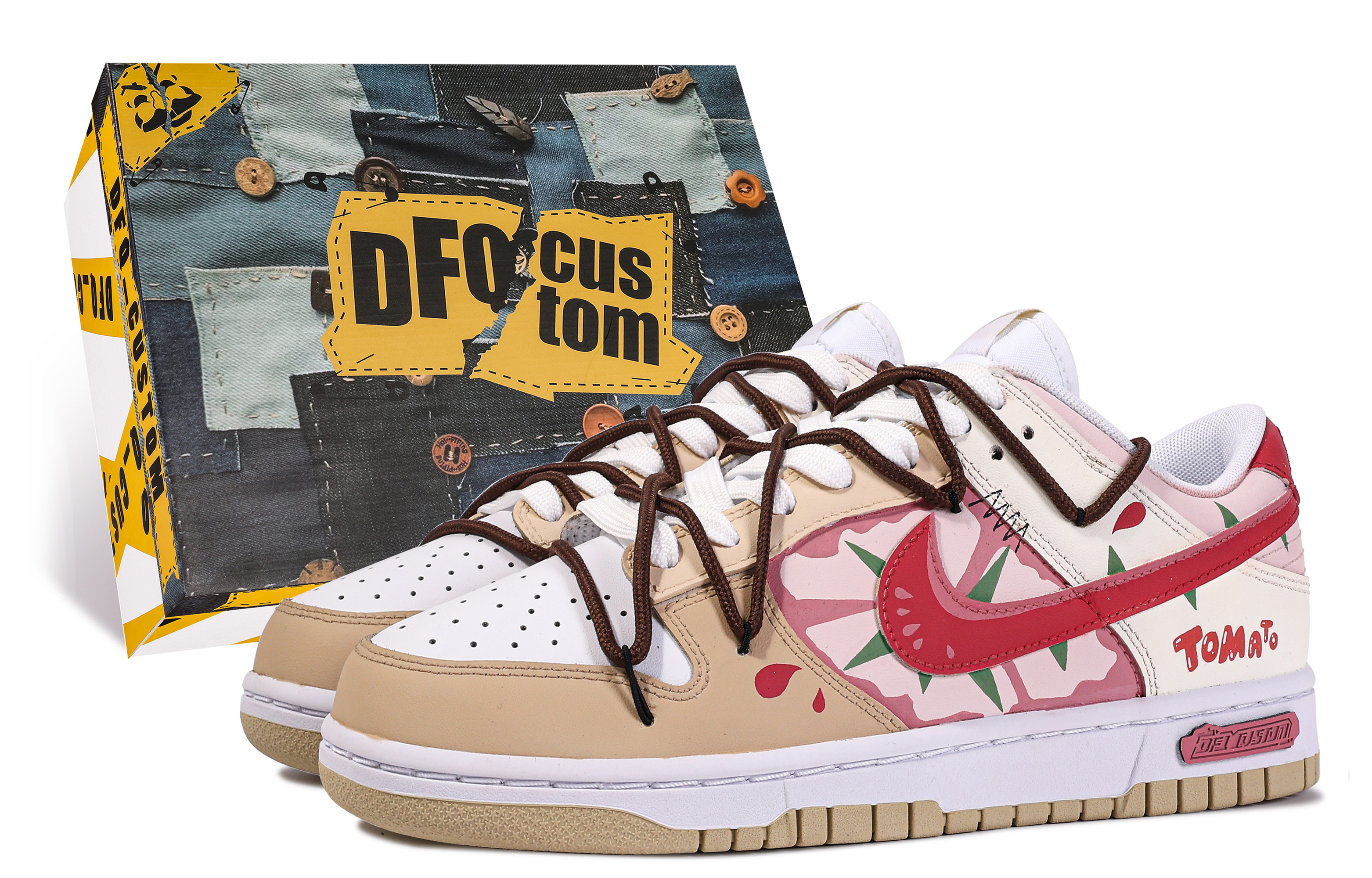 Nike Dunk Low 'Da Vinci Tomato Graffiti'