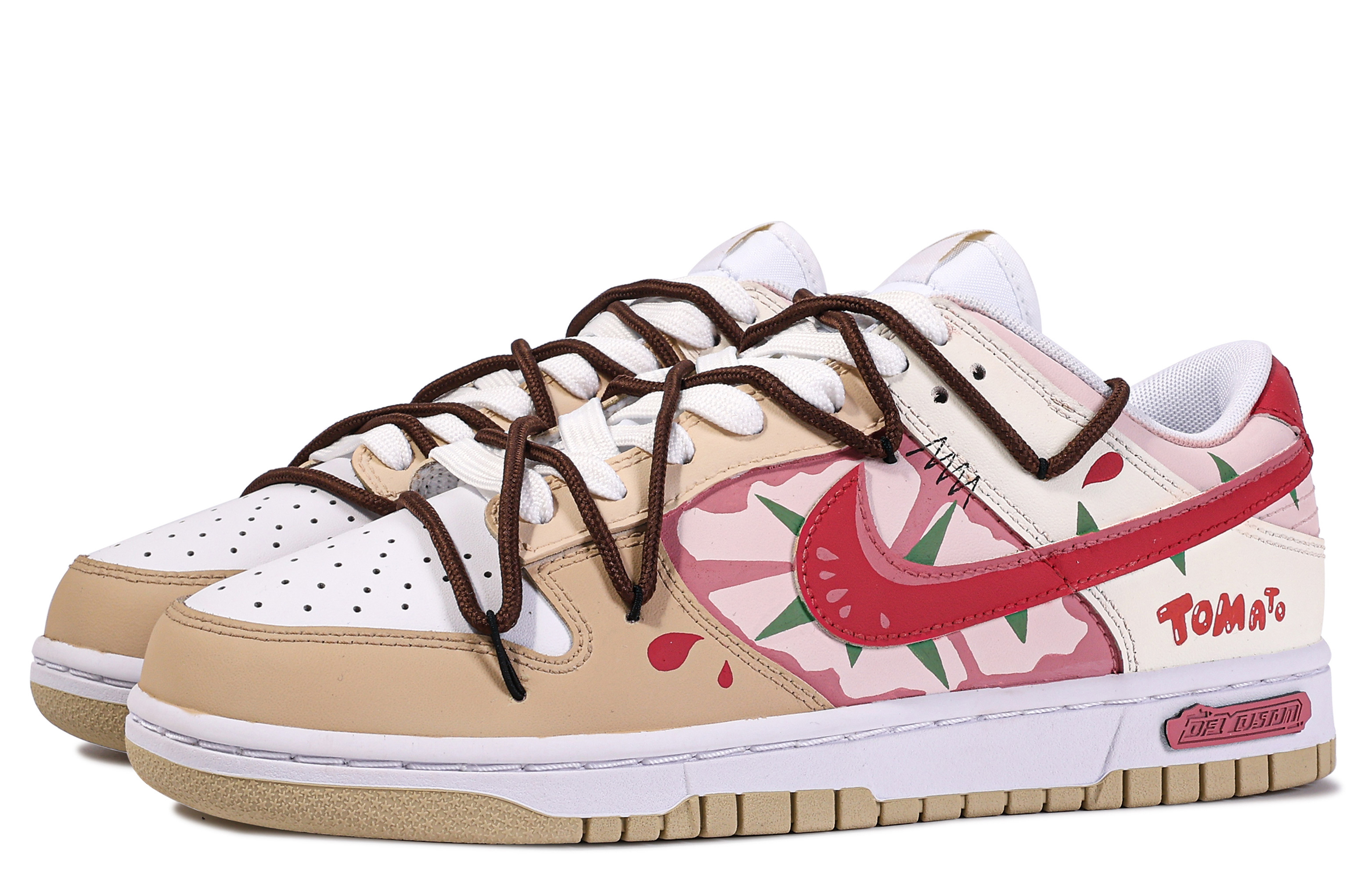 Nike Dunk Low 'Da Vinci Tomato Graffiti' 圖 5