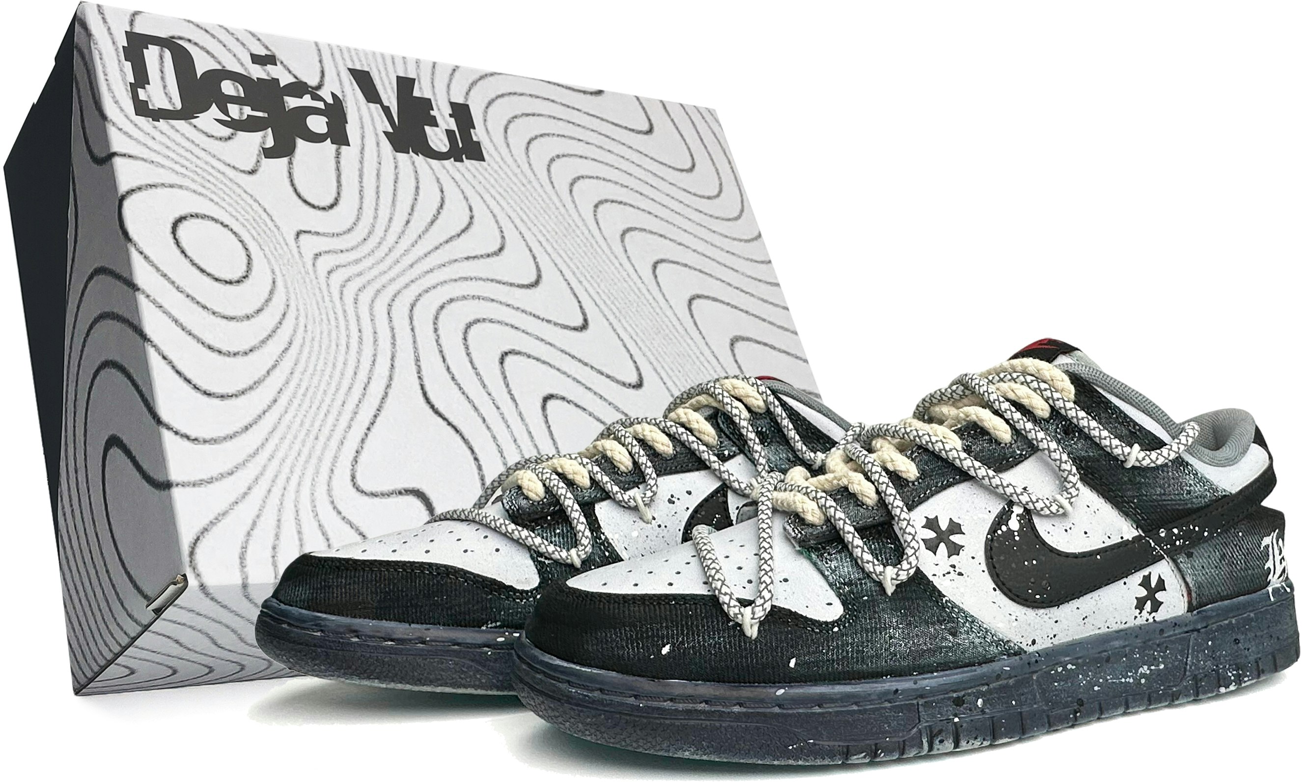 Nike Dunk Low 'Dark Gothic Splatter' DV0827-100-453072 - DV0827-100-453072 - Novelship