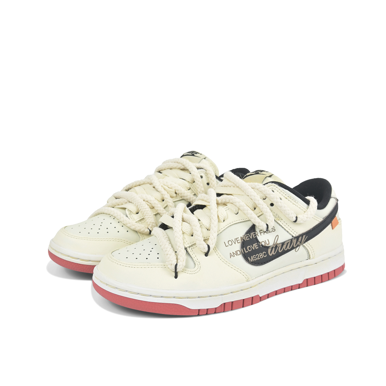 Lookbook ナイキ ダンク ロー "エイジドベージュ" (解体風) FD9762-061-459716