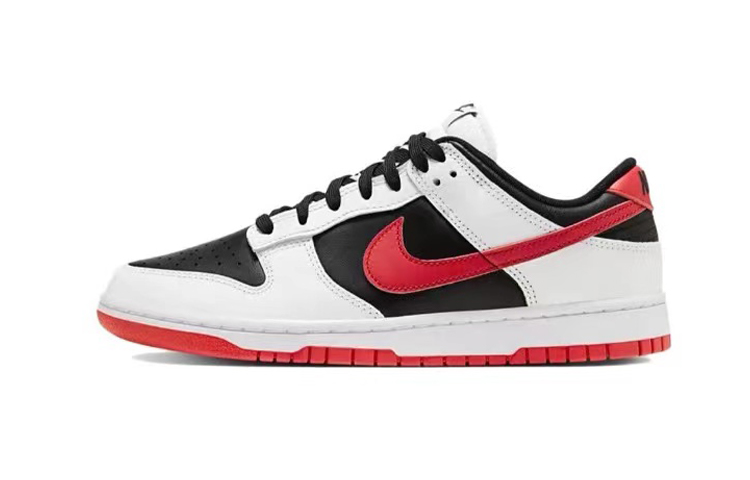 Nike Dunk Low 'Deconstructed Graffiti High Street - Black Red' 圖 6