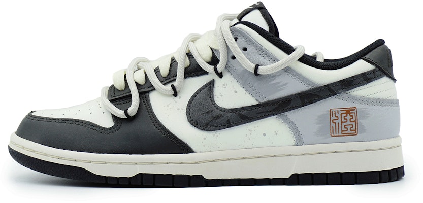 【定制球鞋】Nike Dunk Low 醉楓染墨 高街 黑豹 高級 穿搭戶外 解構熊貓 復古做舊 防滑耐磨 低幫 板鞋 GS 黑 Buy 【定制球鞋】Nike Dunk Low 醉楓染墨 高街 黑豹 高級 穿搭戶外 解構熊貓 復古做舊 防滑耐磨 低幫 板鞋 GS 黑