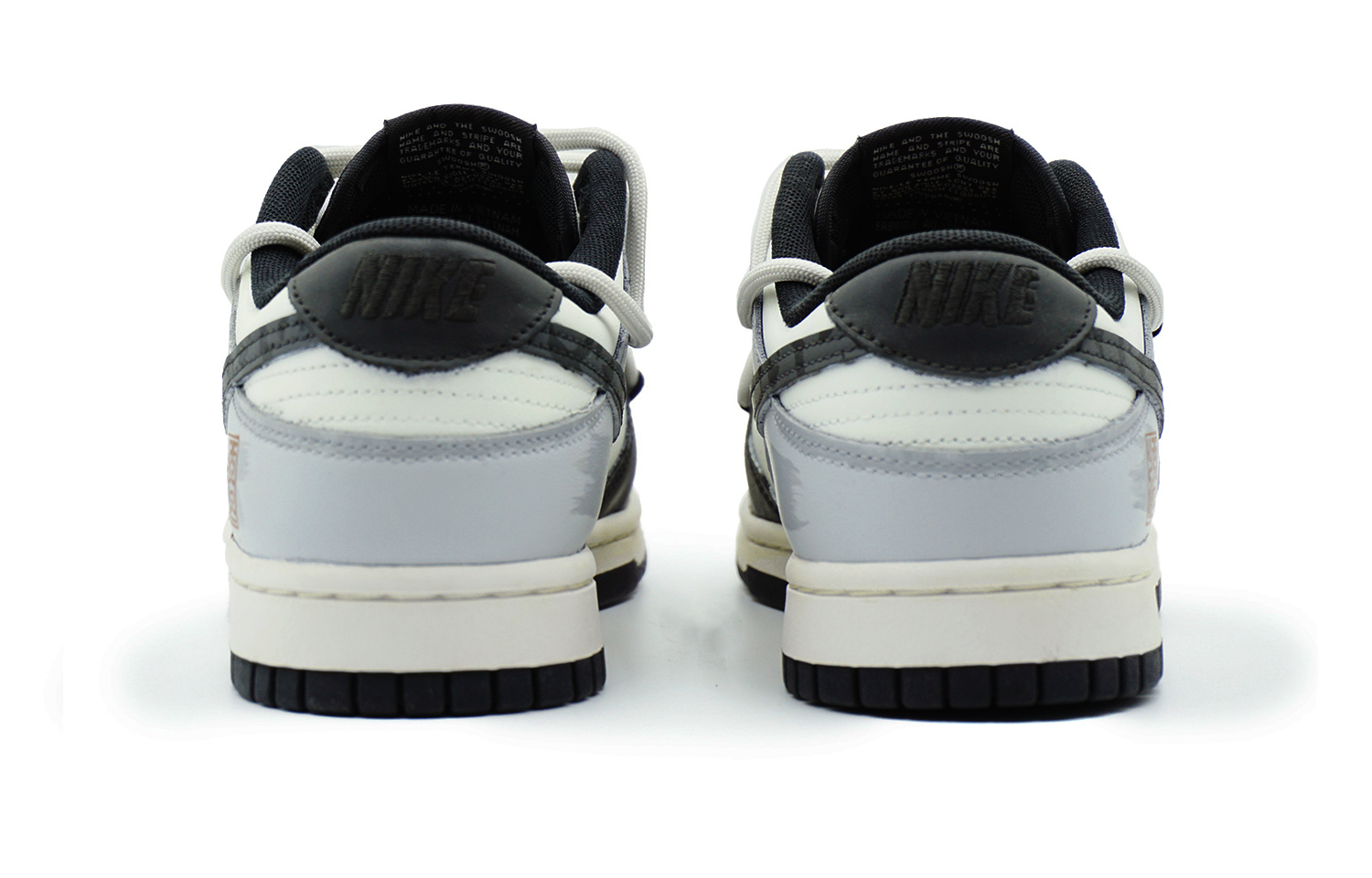 Shop 【定制球鞋】Nike Dunk Low 醉楓染墨 高街 黑豹 高級 穿搭戶外 解構熊貓 復古做舊 防滑耐磨 低幫 板鞋 GS 黑