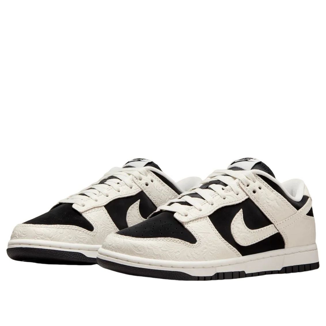 Order Nike Dunk Low ''Embossed Baroque Hitam Sail'' IF3944-001