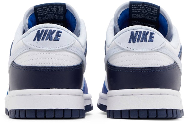 Nike Dunk Low 'Game Royal Navy Biru Gelap' FQ8826-100 Details for Nike Dunk Low 'Game Royal Navy Biru Gelap' FQ8826-100