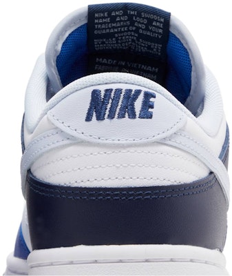 Nike Dunk Low 'Game Royal Navy Biru Gelap' FQ8826-100 Sizing Nike Dunk Low 'Game Royal Navy Biru Gelap' FQ8826-100