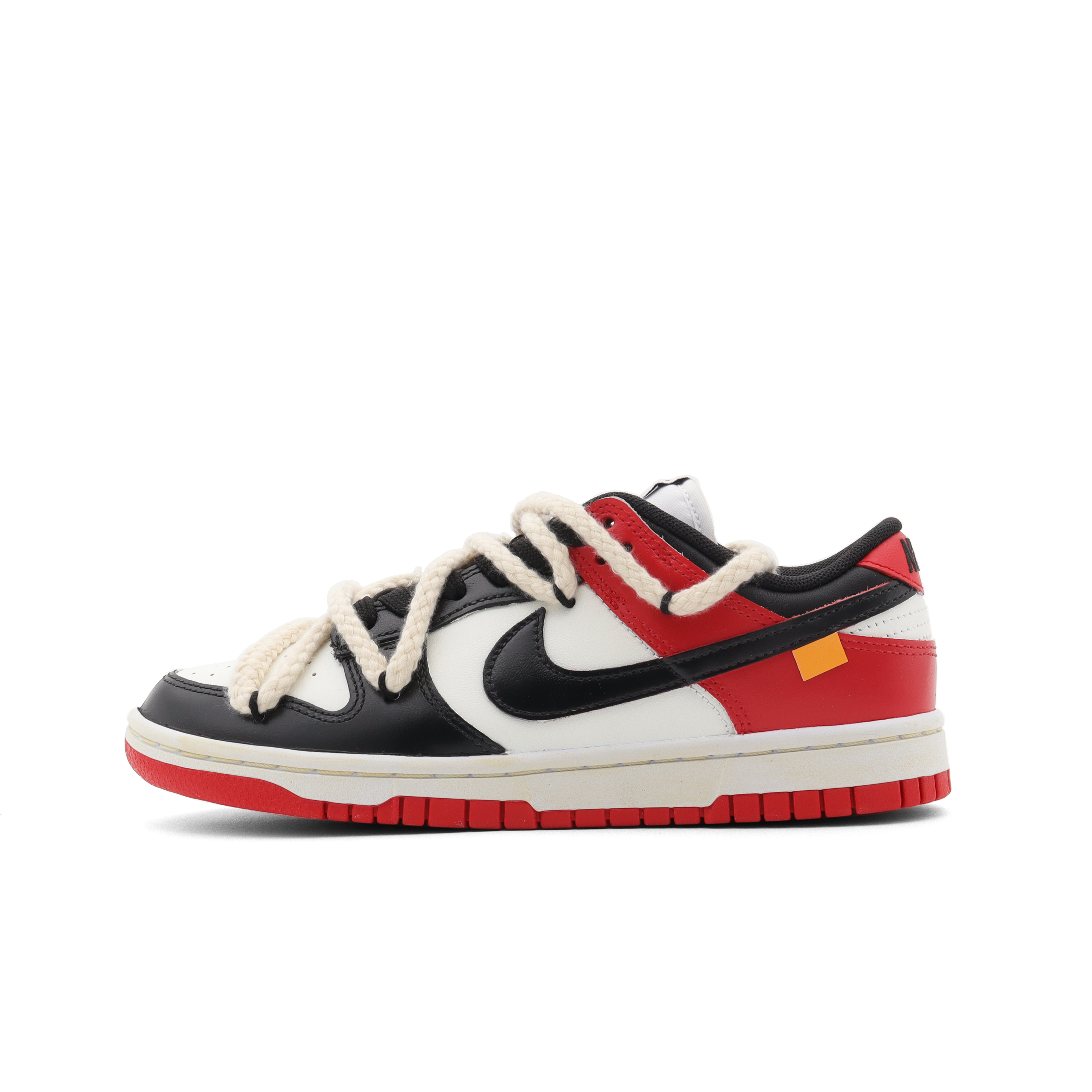 Buy 【定製球鞋】 Nike Dunk Low 喬治 做舊 復古 防滑 低幫 板鞋 男女同款 黑紅