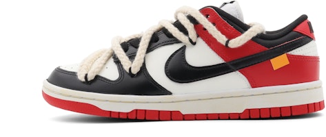 【定製球鞋】 Nike Dunk Low 喬治 做舊 復古 防滑 低幫 板鞋 男女同款 黑紅 Buy 【定製球鞋】 Nike Dunk Low 喬治 做舊 復古 防滑 低幫 板鞋 男女同款 黑紅