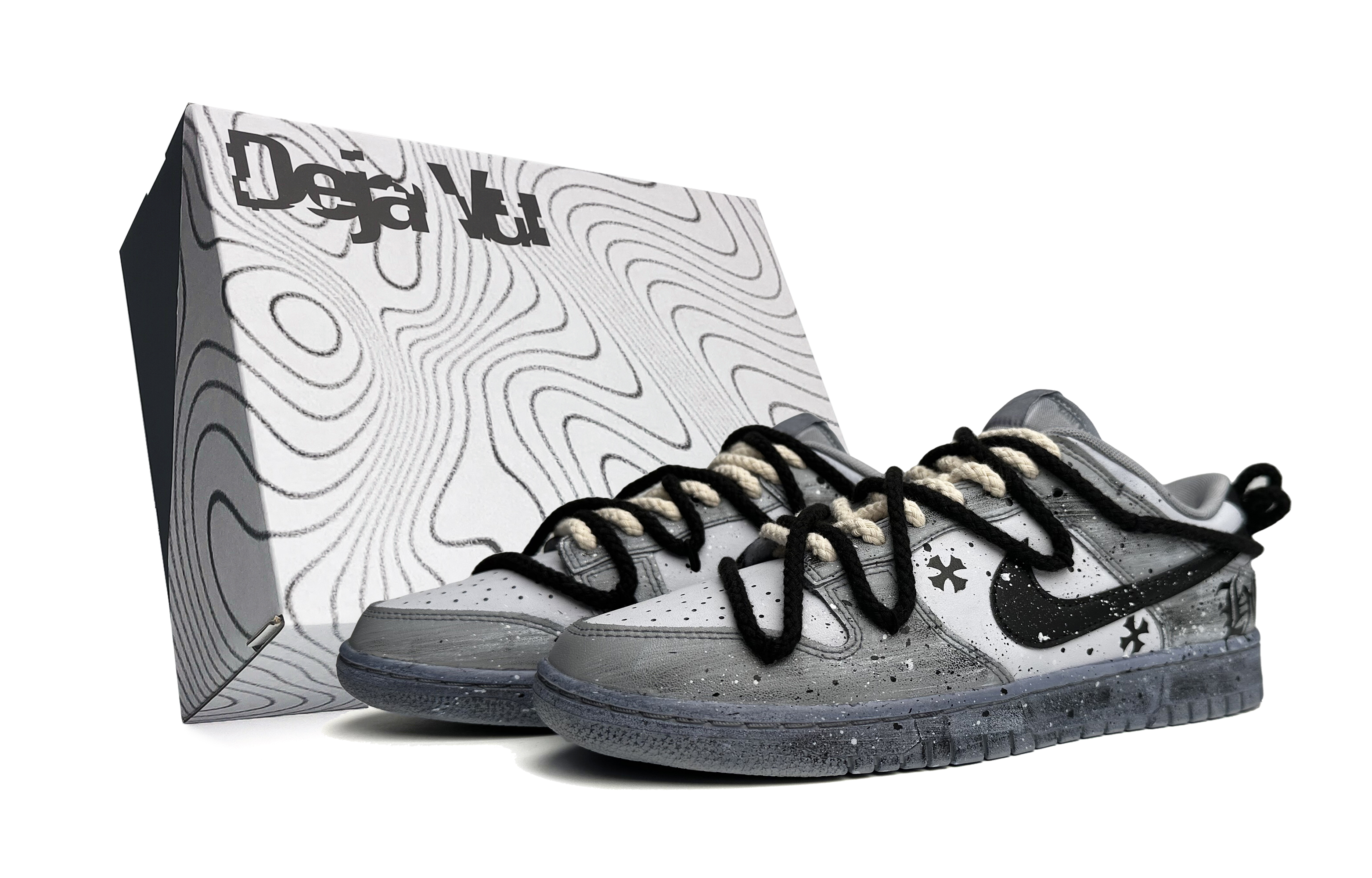 Buy 耐克Dunk Low"哥特幽灵" DV0831-101-453075