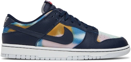 Nike Dunk Low 'Graffiti - Navy' DM0108-400 Nike Dunk Low 'Graffiti - Navy' DM0108-400