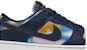Nike Dunk Low 'Graffiti - Biru Navy' DM0108-400