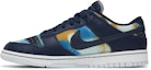 Lookbook Nike Dunk Low 'Graffiti - Biru Navy' DM0108-400