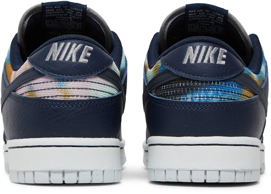 Nike Dunk Low 'Graffiti - Navy' DM0108-400 Details for Nike Dunk Low 'Graffiti - Navy' DM0108-400