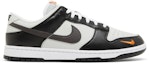 Buy Nike Dunk Low 'Grey Black Orange Mini Swoosh' FN7808-001