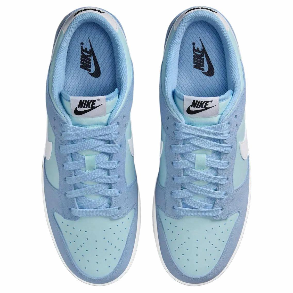 Shop Nike Dunk Low 'Gum Pack - Psychic Blue' IB6399-400