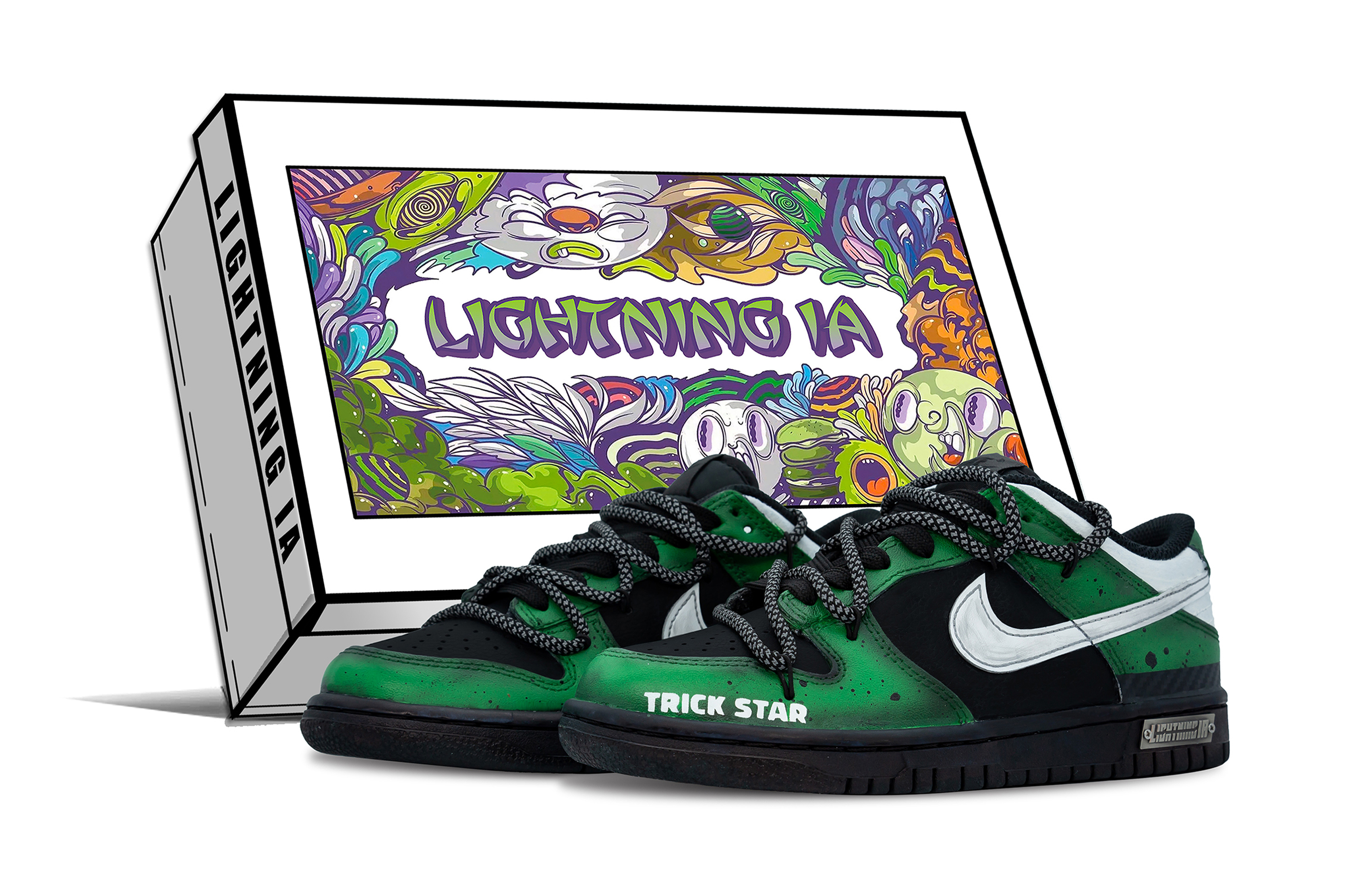 Buy Nike Dunk Low 'H2R Hijau Hitam' DJ6188-002-440011