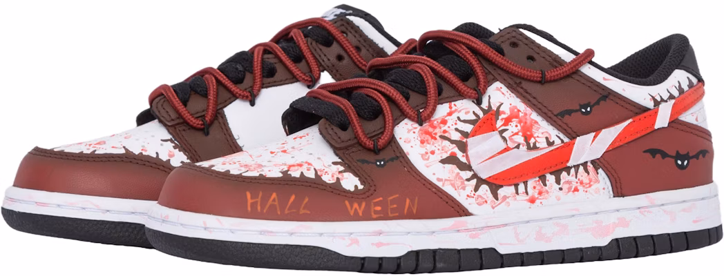 Nike Dunk Low 'Halloween Grafiti Percikan Tampalan Deconstructed' CW1590-100-474235 Shop Nike Dunk Low 'Halloween Grafiti Percikan Tampalan Deconstructed' CW1590-100-474235