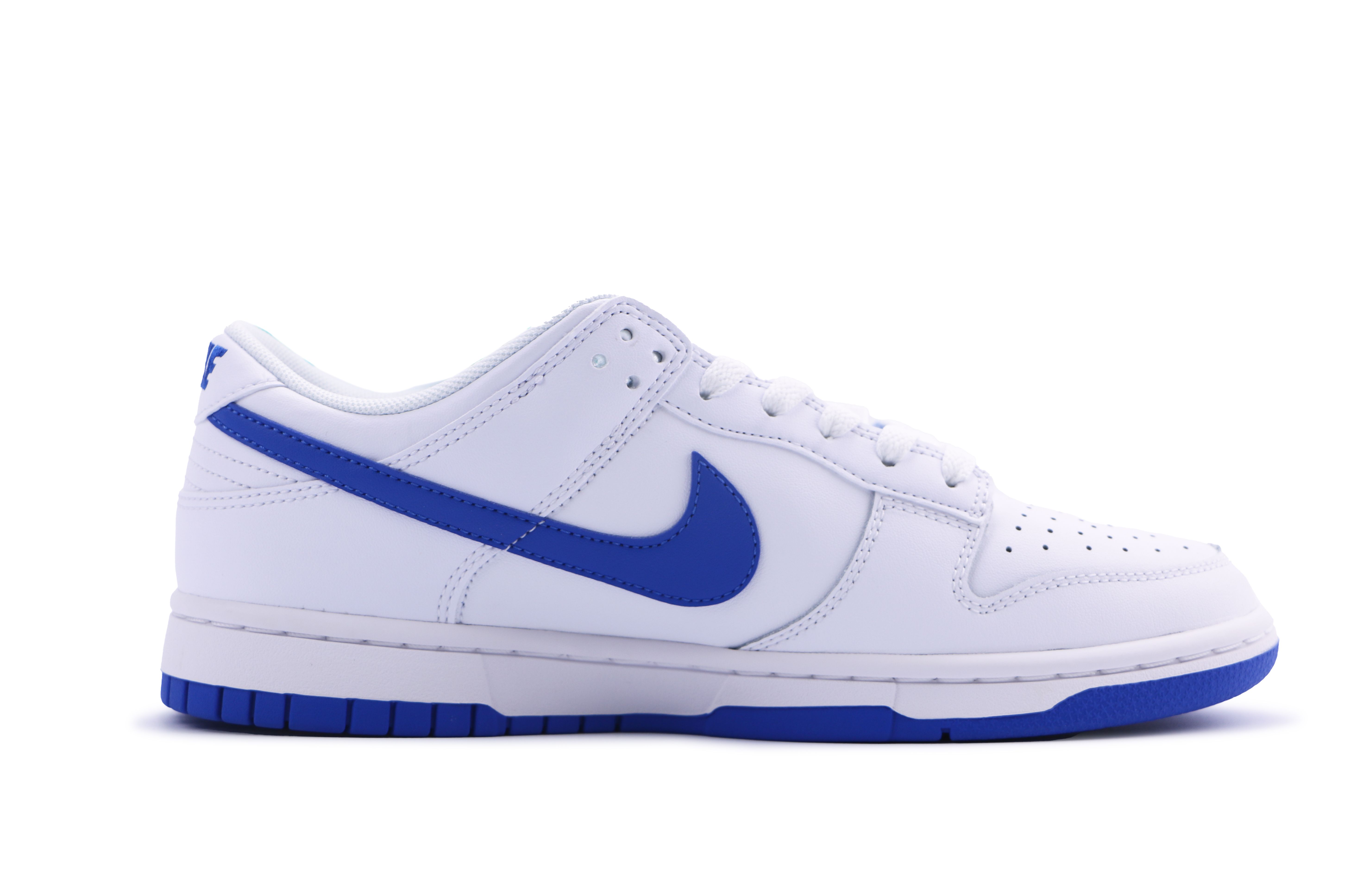 Order 【定制球鞋】 Nike Dunk Low Hyper Royal 節奏狂響 活力 青春 防滑耐磨減震 低幫 板鞋 男款 藍白色