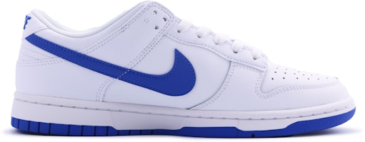 【定制球鞋】 Nike Dunk Low Hyper Royal 節奏狂響 活力 青春 防滑耐磨減震 低幫 板鞋 男款 藍白色 Order 【定制球鞋】 Nike Dunk Low Hyper Royal 節奏狂響 活力 青春 防滑耐磨減震 低幫 板鞋 男款 藍白色