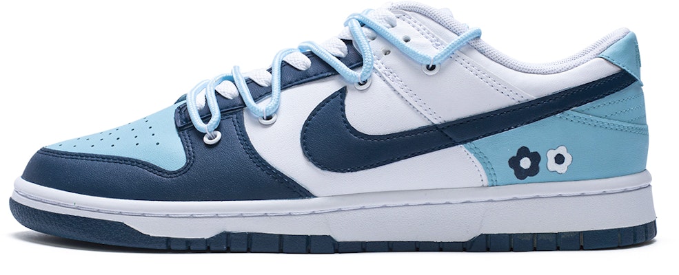 耐克Dunk Low '冰蓝花纹' DH9765-102(team85-冰蓝小花GS) Buy 耐克Dunk Low '冰蓝花纹' DH9765-102(team85-冰蓝小花GS)