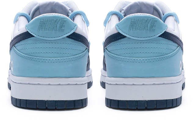 耐克Dunk Low '冰蓝花纹' DH9765-102(team85-冰蓝小花GS) Shop 耐克Dunk Low '冰蓝花纹' DH9765-102(team85-冰蓝小花GS)