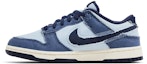 Lookbook Nike Dunk Low 'Denim Biru Armory Ringan' HF3141-400