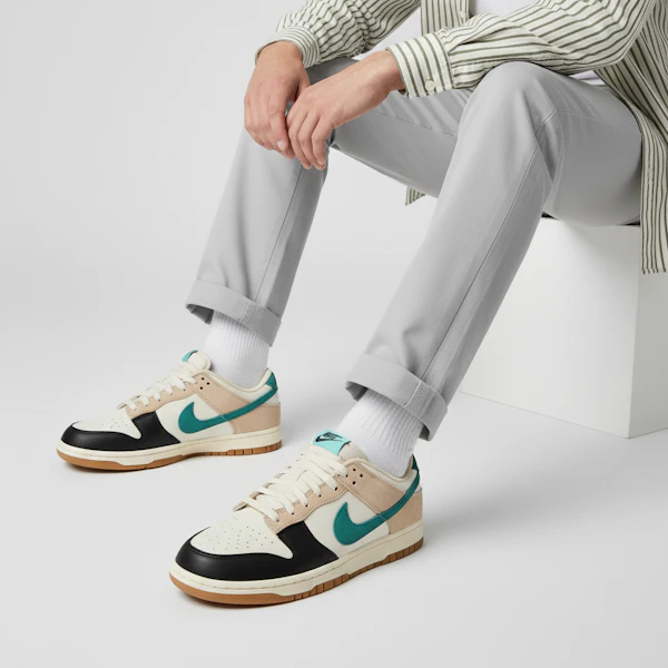 나이키 덩크 로우 '블랙 토 바이코스탈' HQ3483-104 Order 나이키 덩크 로우 '블랙 토 바이코스탈' HQ3483-104