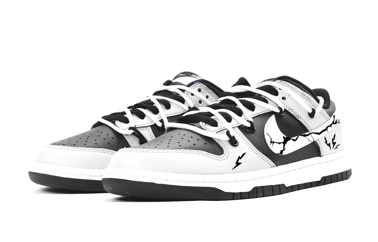 Nike Dunk Low 'Lightning Unleashed Double Laces Deconstructed' 圖 3