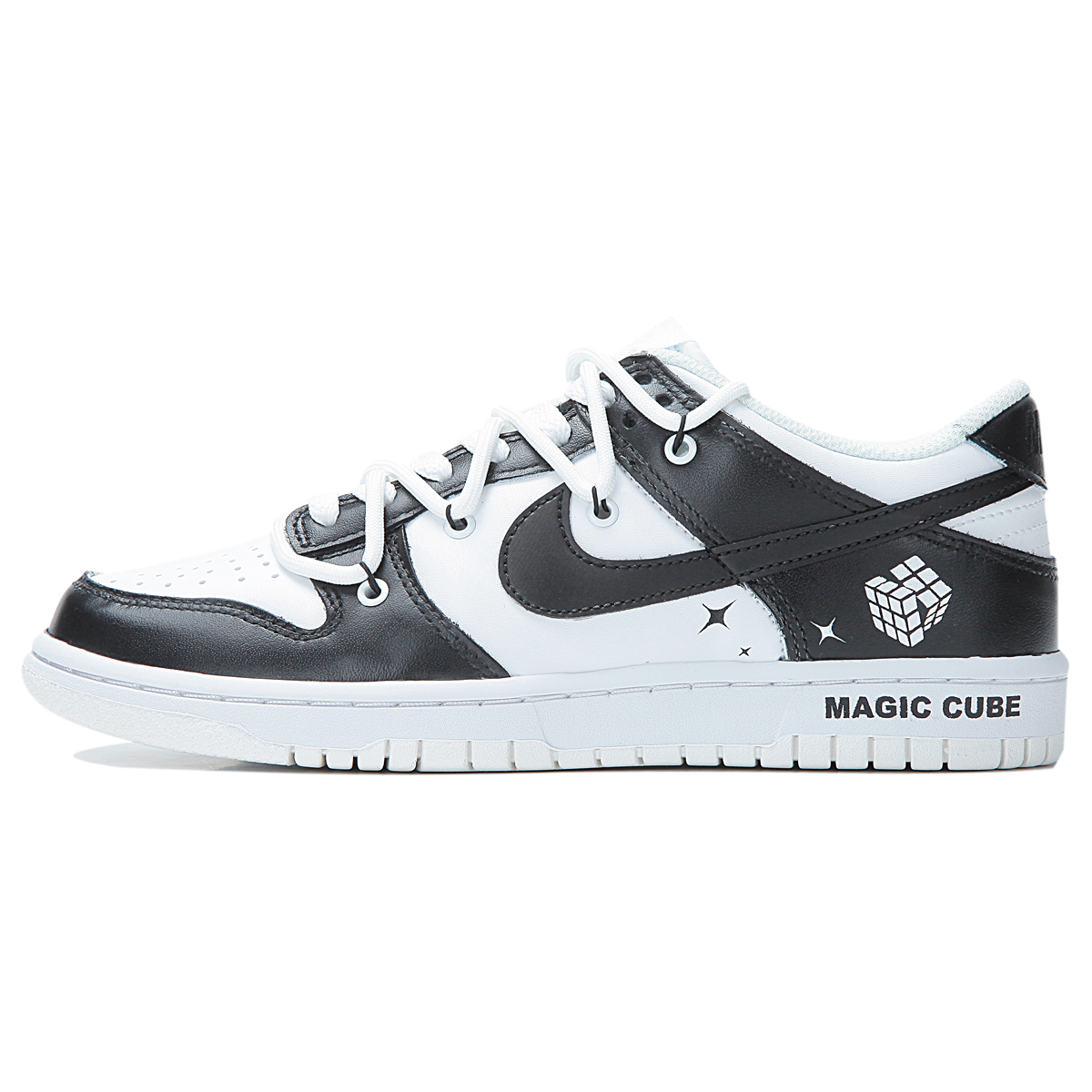 Buy Nike Dunk Low 'Cubo Mágico Blanco Negro' DH9765-100-466280