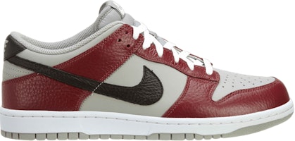 Nike Dunk Low 'Medium Grey Team Red' 318019-017 Nike Dunk Low 'Medium Grey Team Red' 318019-017