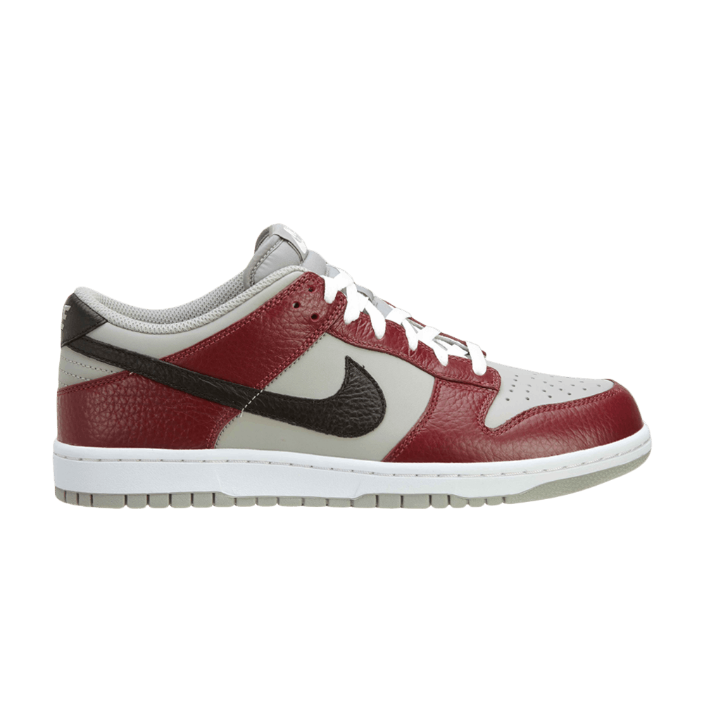 Nike Dunk Low 'Medium Grey Team Red' 318019-017