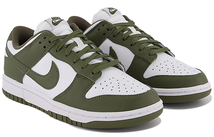 Shop 나이키 덩크 로우 '미디엄 올리브' DD1391-120