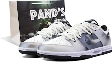 【定制球鞋】 Nike Dunk Low 星际浩劫 未来幻境 preppy 金屬 潮流 防滑耐磨 低筒 板鞋 GS 銀灰 Buy 【定制球鞋】 Nike Dunk Low 星际浩劫 未来幻境 preppy 金屬 潮流 防滑耐磨 低筒 板鞋 GS 銀灰