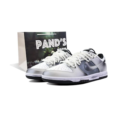 Nike Dunk Low 'Metallic Silver Preppy'