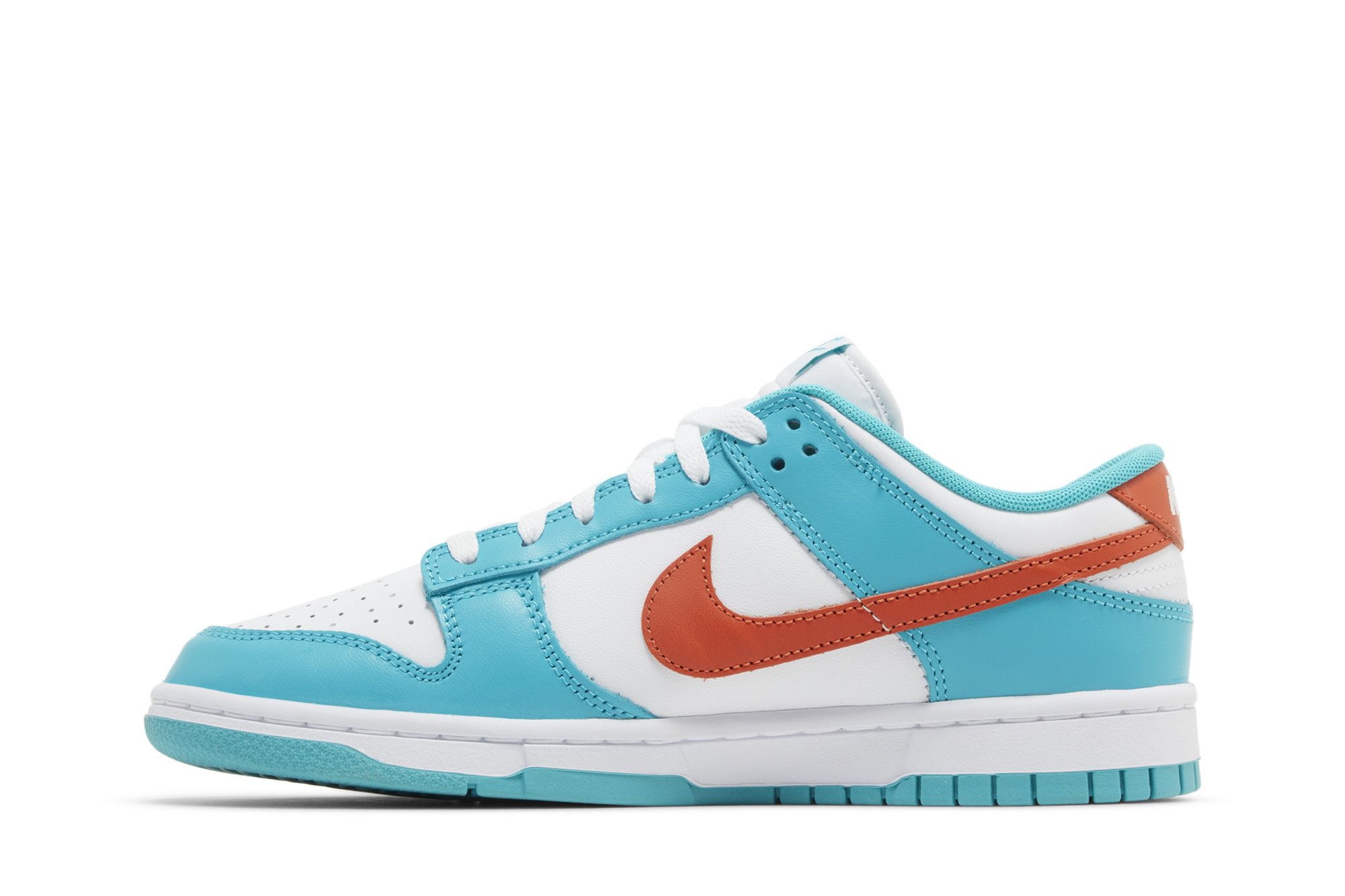Lookbook Nike Dunk Low ''Miami Dolphins'' - Édition spéciale Aqua et Orange DV0833-102