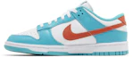 Lookbook Nike Dunk Low ''Miami Dolphins'' - Édition spéciale Aqua et Orange DV0833-102